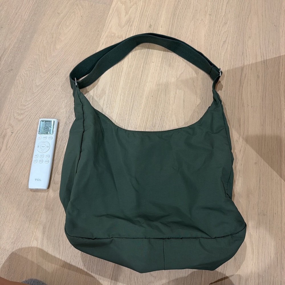 Classic Dark Green Shoulder Bag - Women's Everyday Hobo